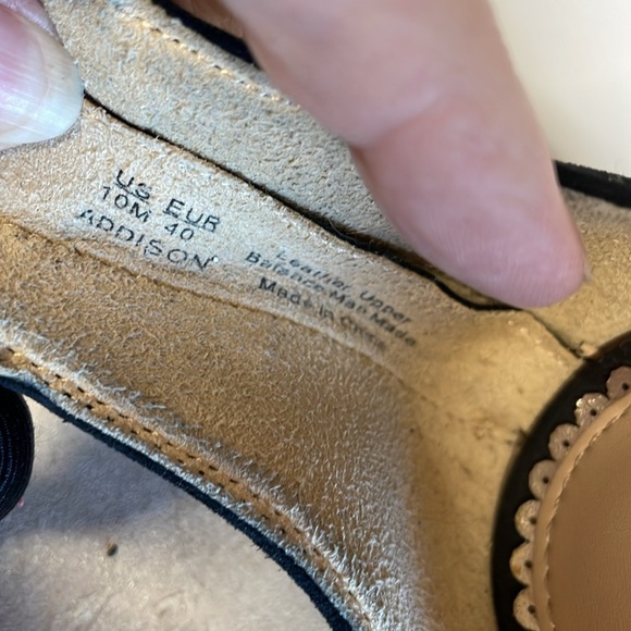 Sam Edelman Addison Black Suede Open Toe Ankle Strap Heels - Picture 9 of 10